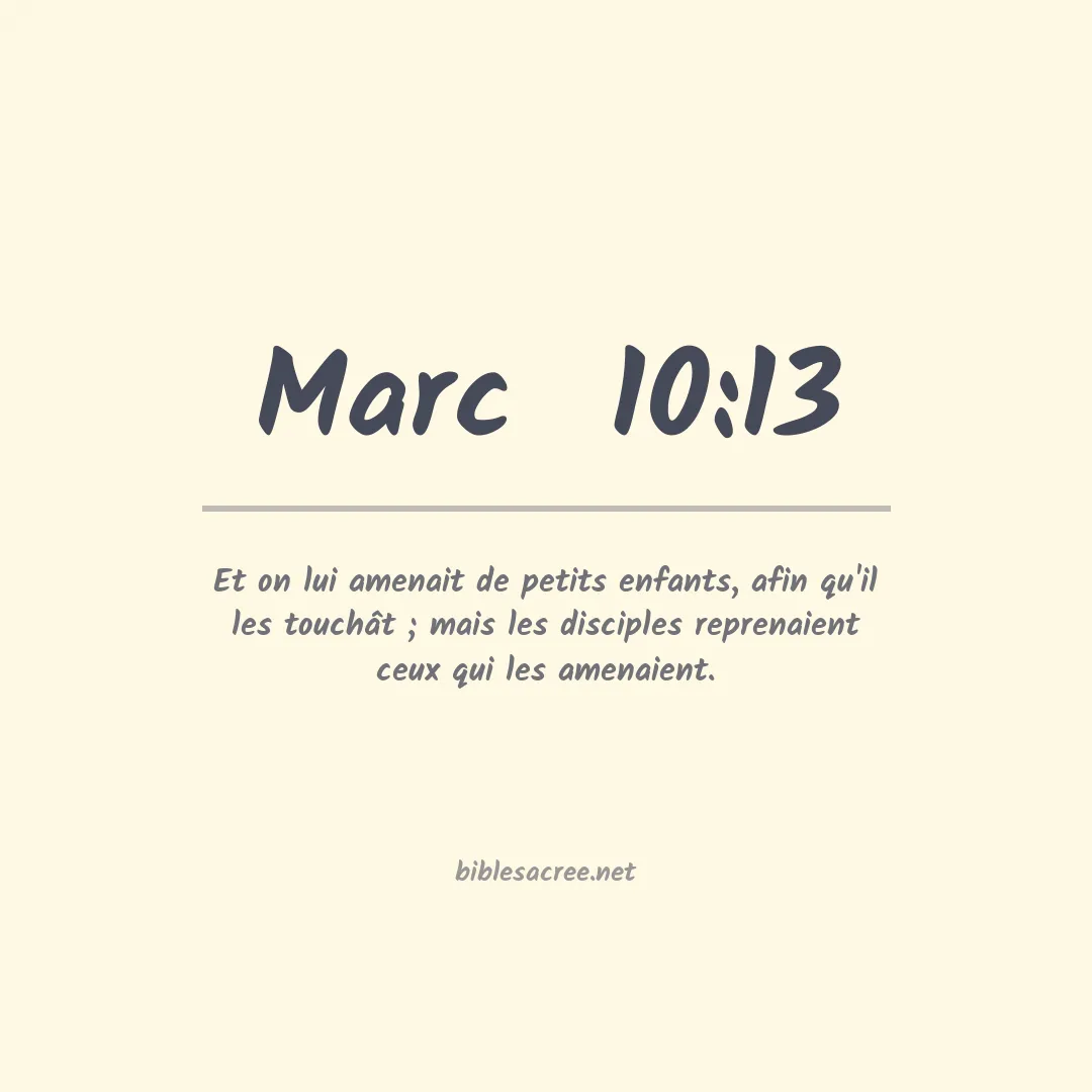 Marc  - 10:13