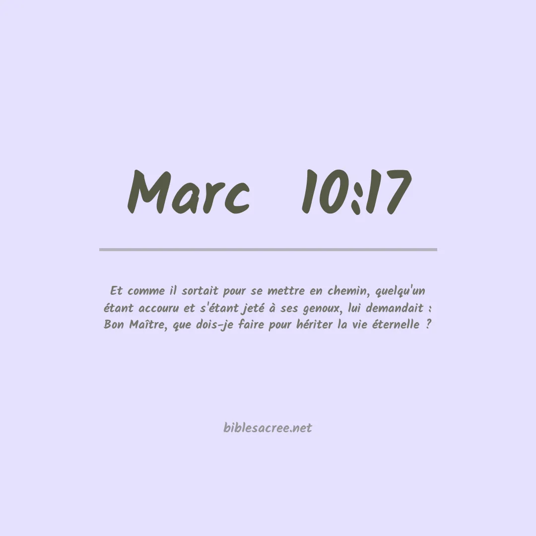 Marc  - 10:17