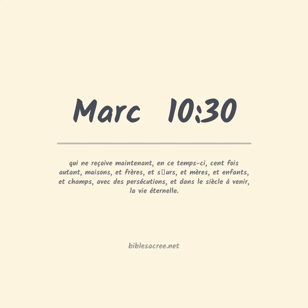 Marc  - 10:30