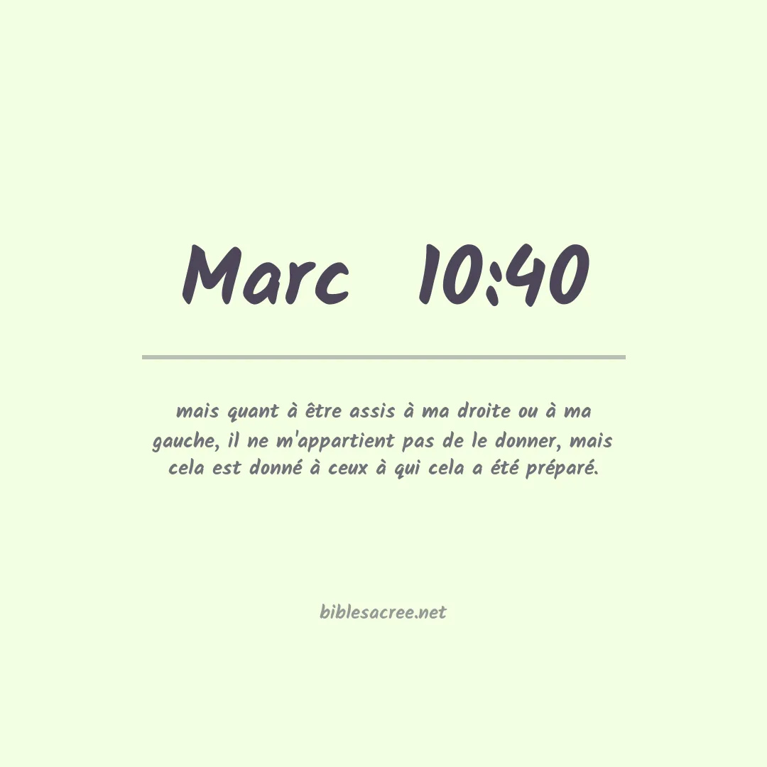 Marc  - 10:40