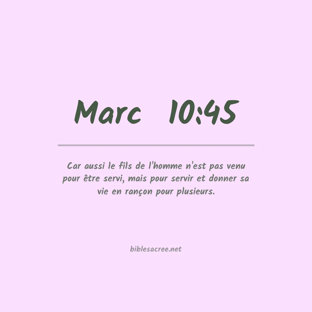 Marc  - 10:45