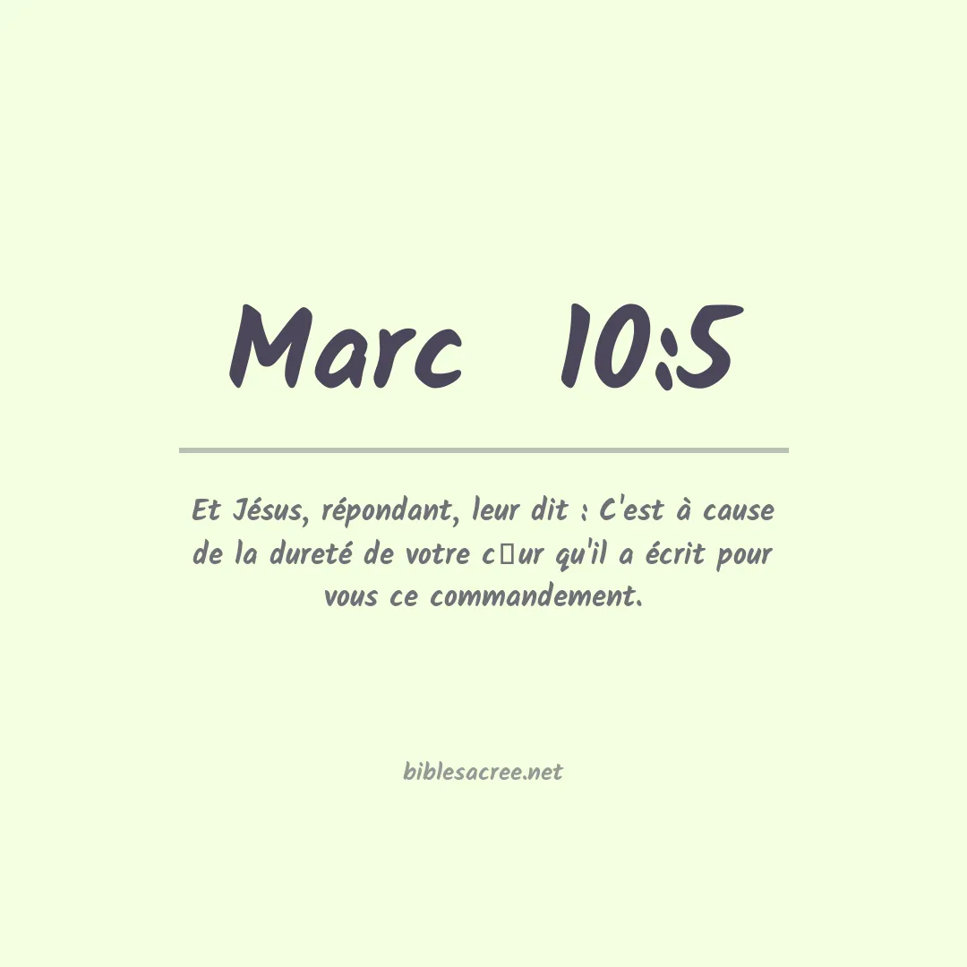 Marc  - 10:5