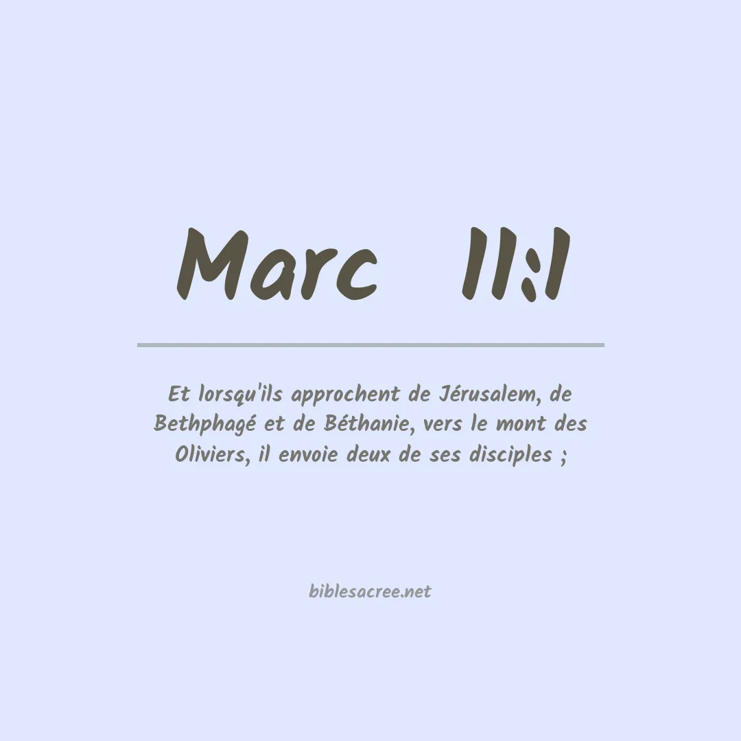 Marc  - 11:1