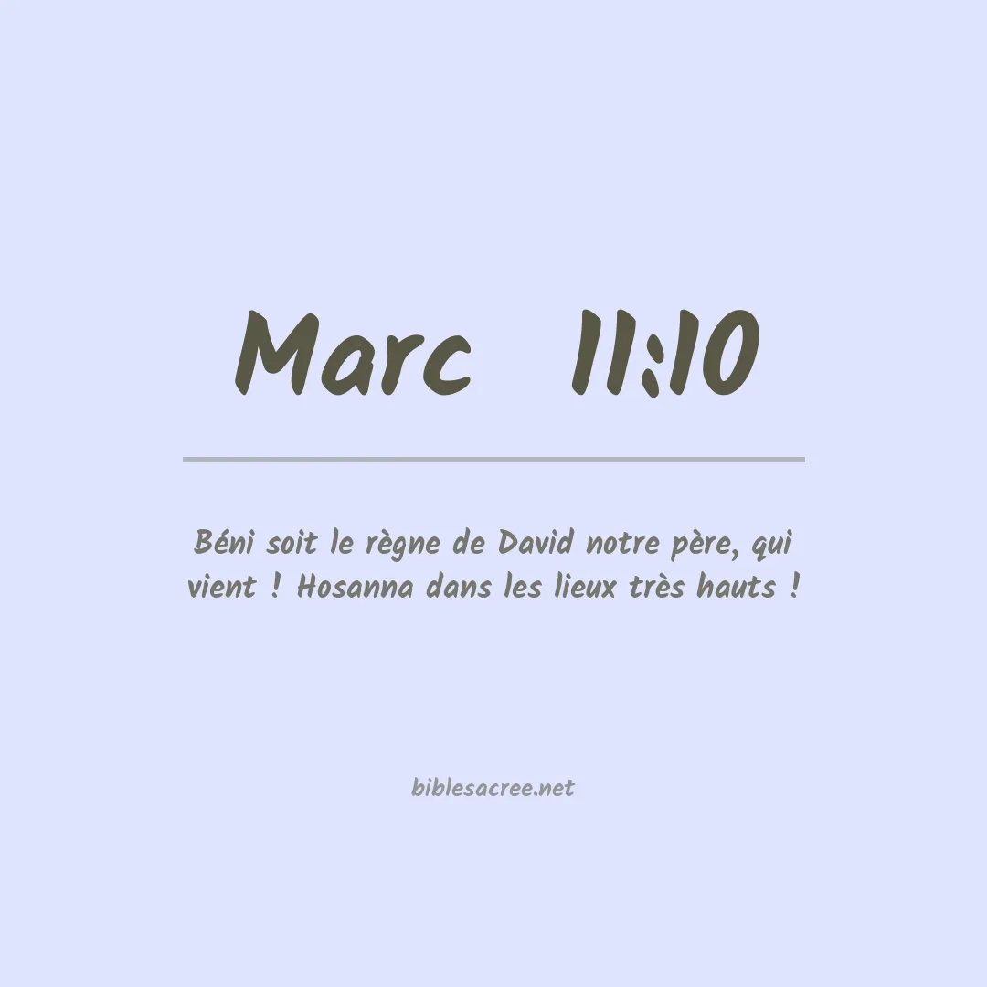 Marc  - 11:10