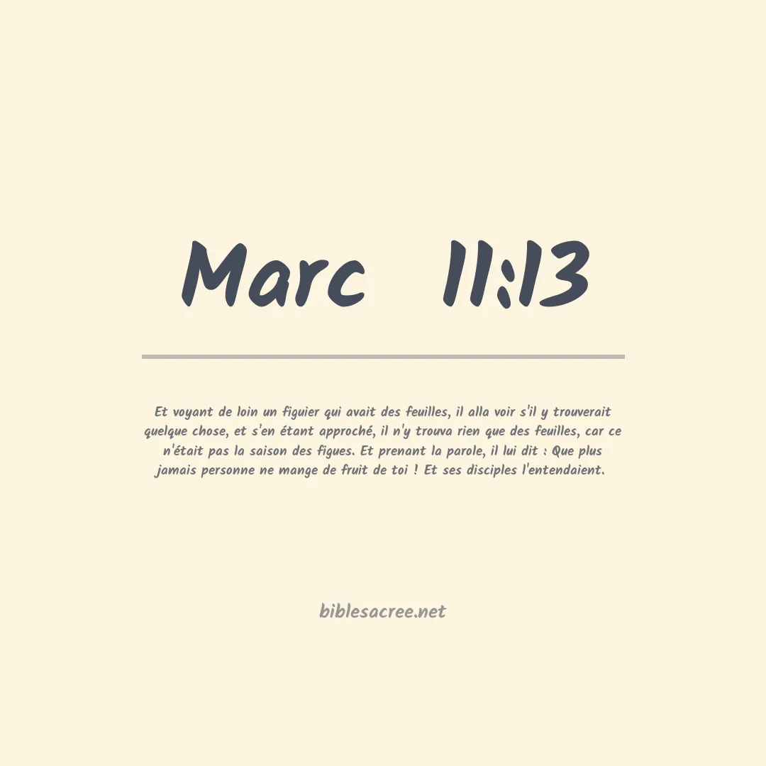 Marc  - 11:13