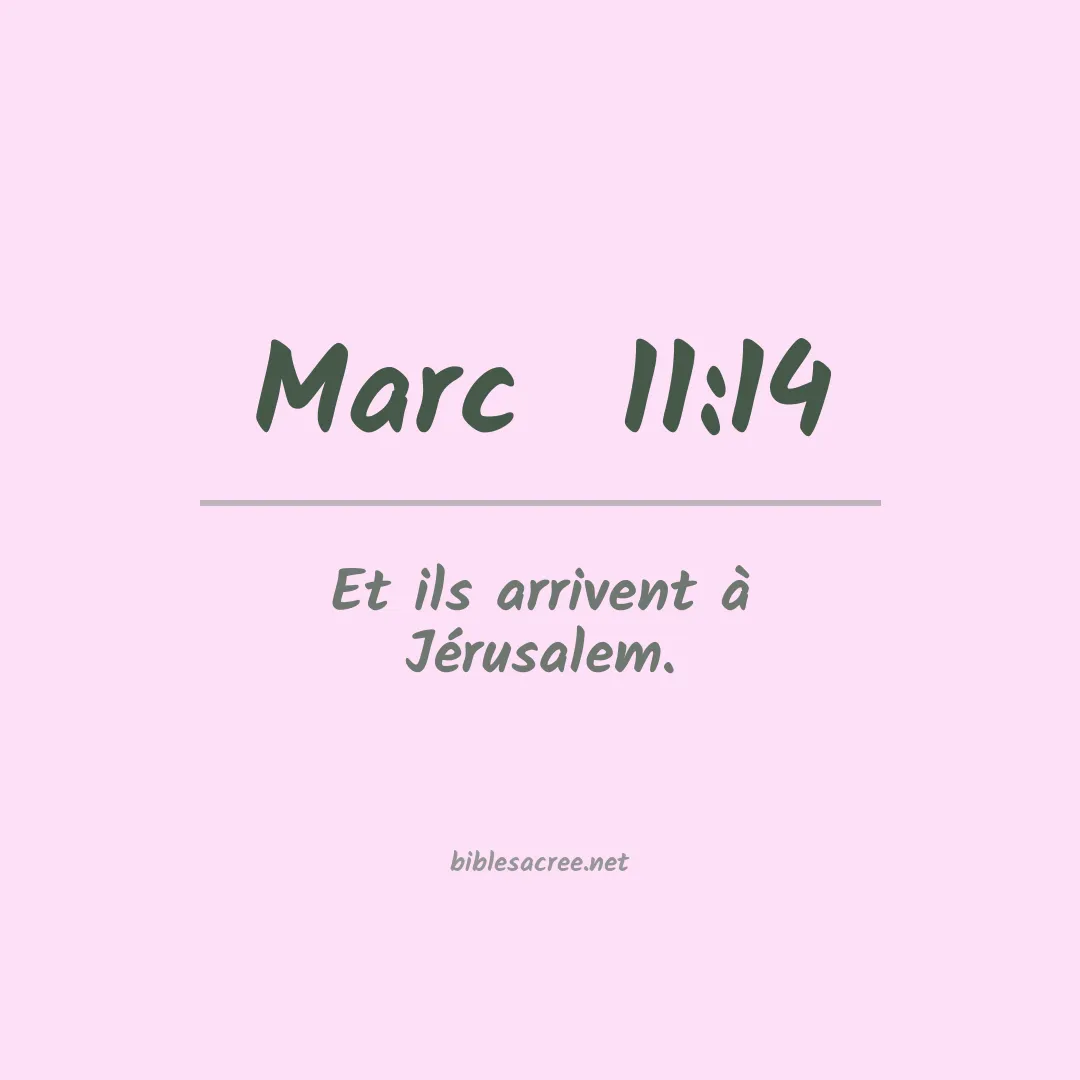 Marc  - 11:14