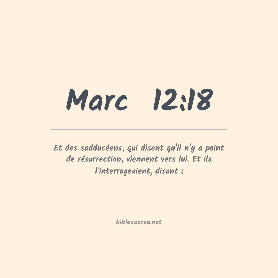 Marc  - 12:18