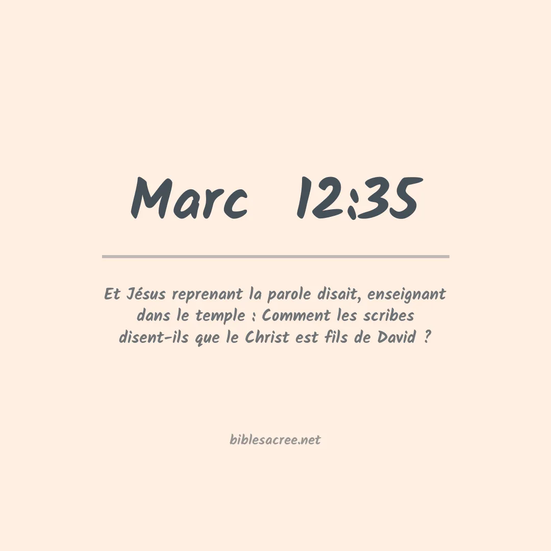 Marc  - 12:35