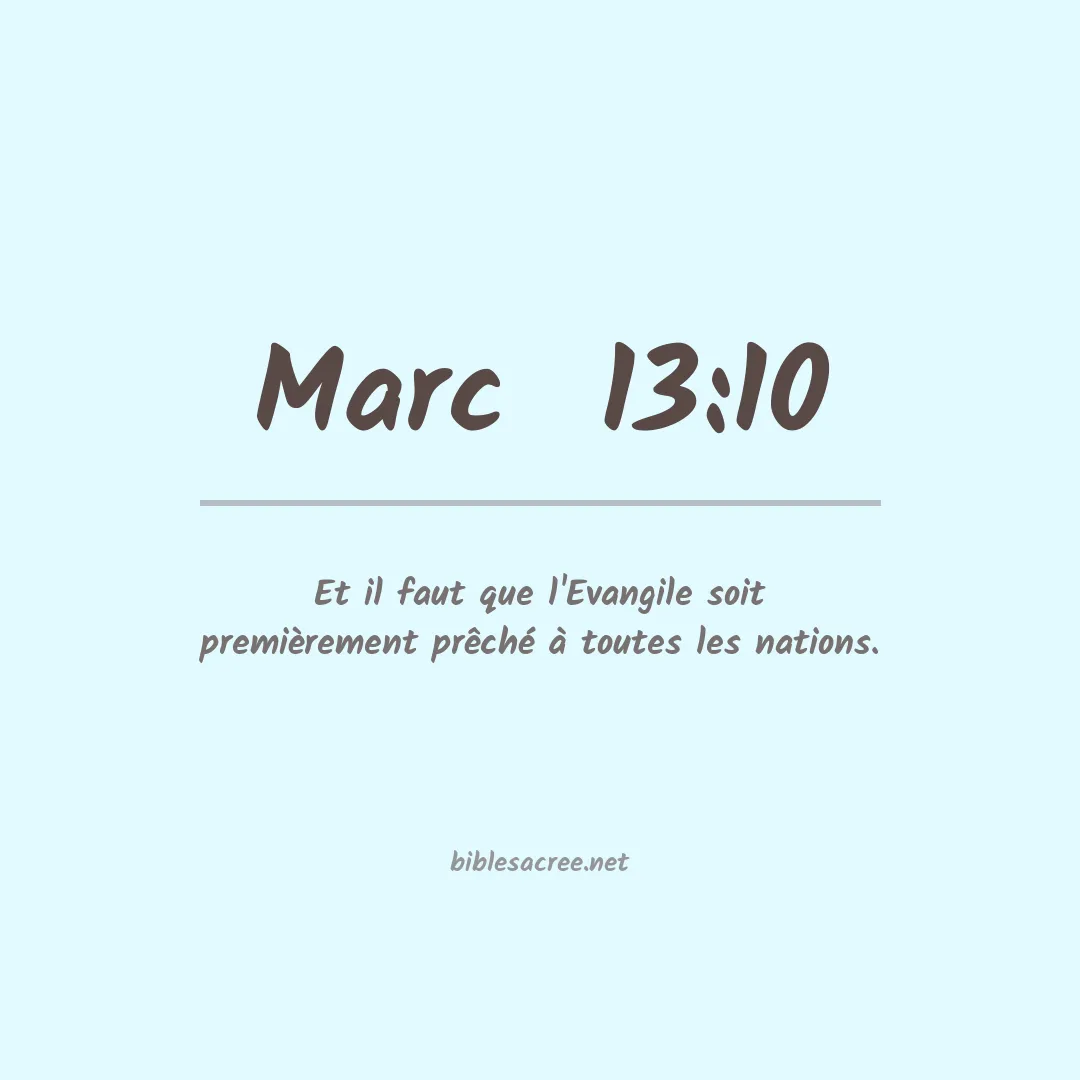 Marc  - 13:10