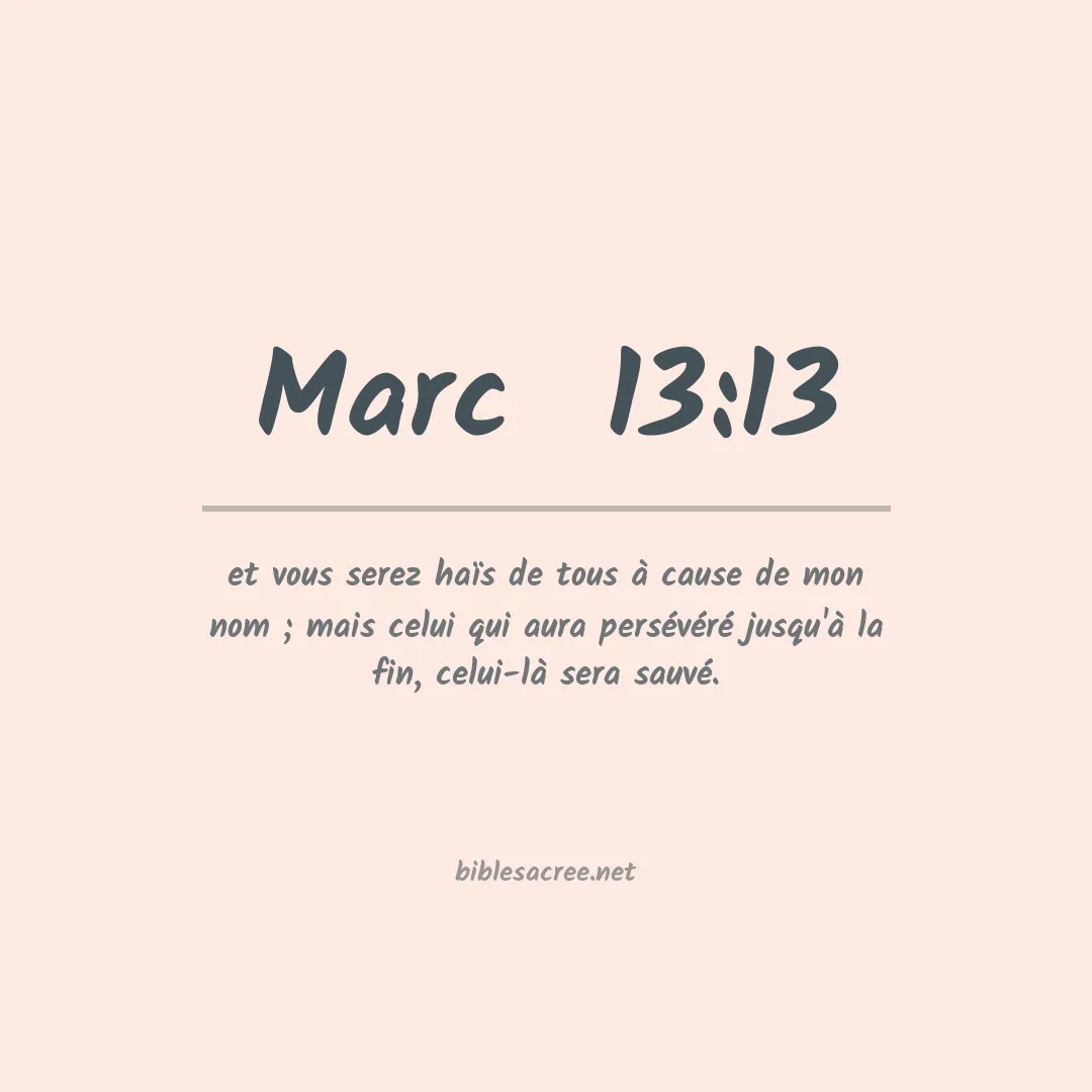 Marc  - 13:13