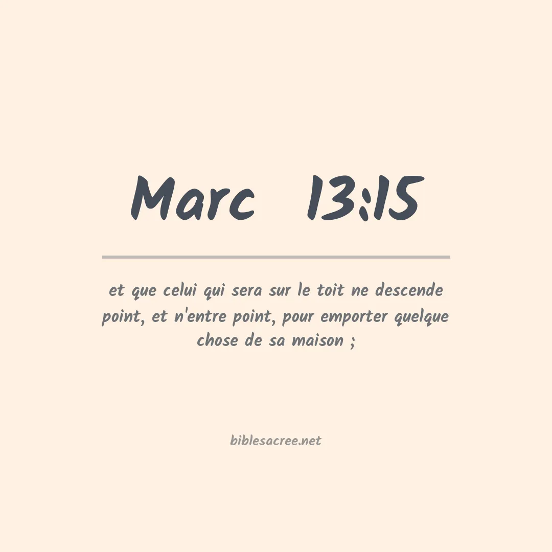 Marc  - 13:15