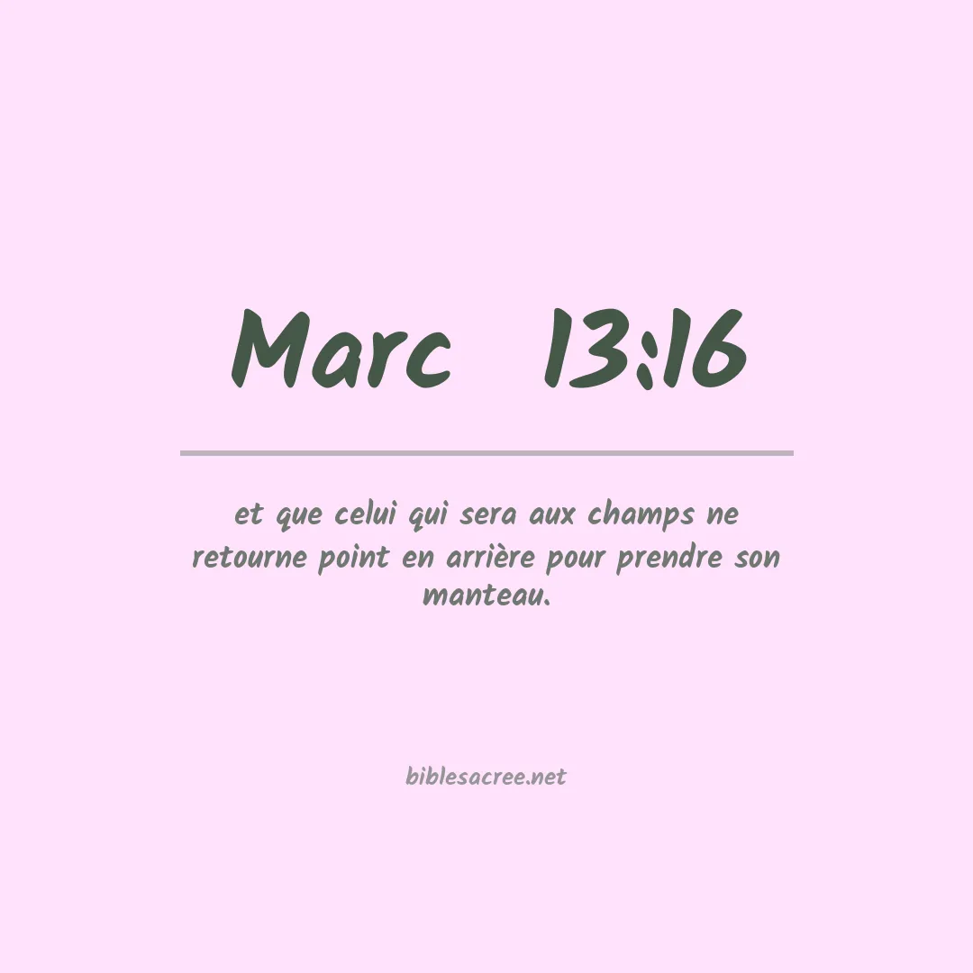 Marc  - 13:16