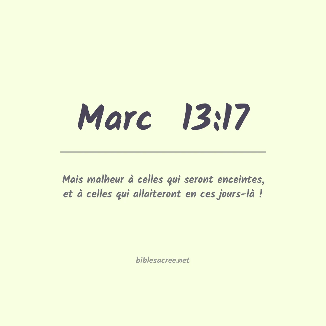 Marc  - 13:17