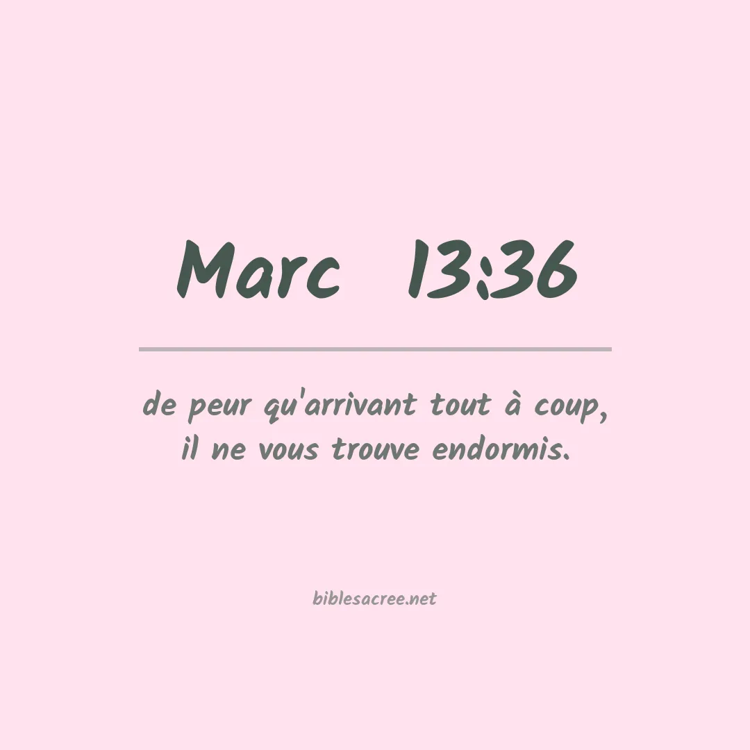 Marc  - 13:36