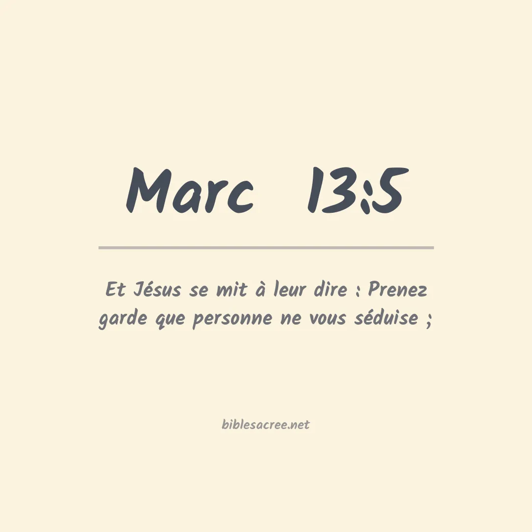 Marc  - 13:5