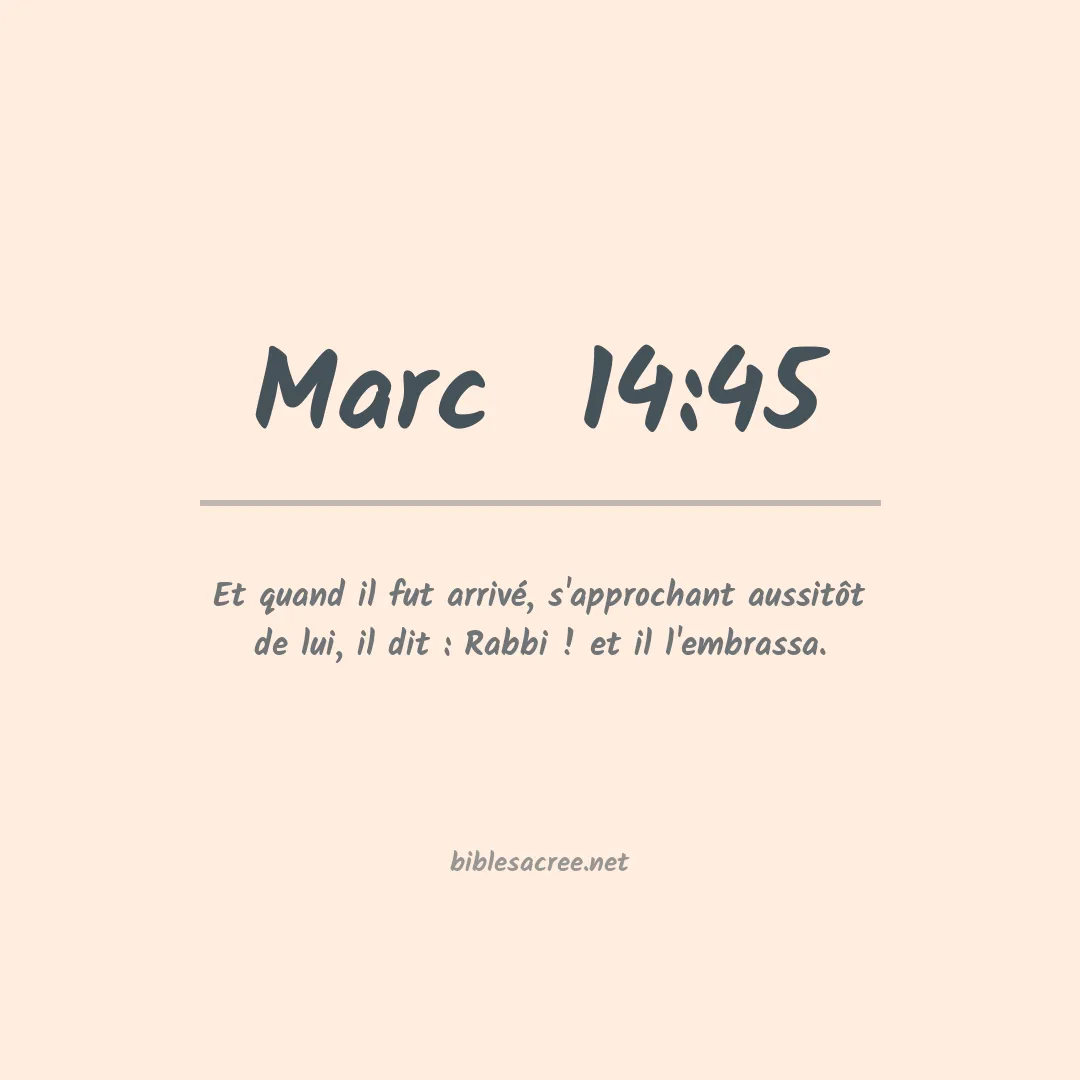 Marc  - 14:45