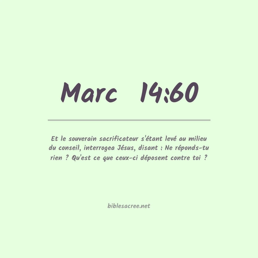 Marc  - 14:60