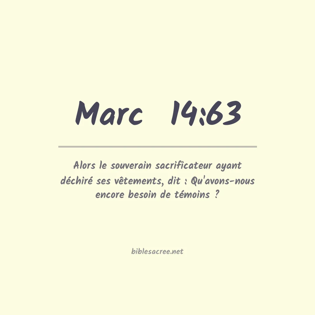Marc  - 14:63