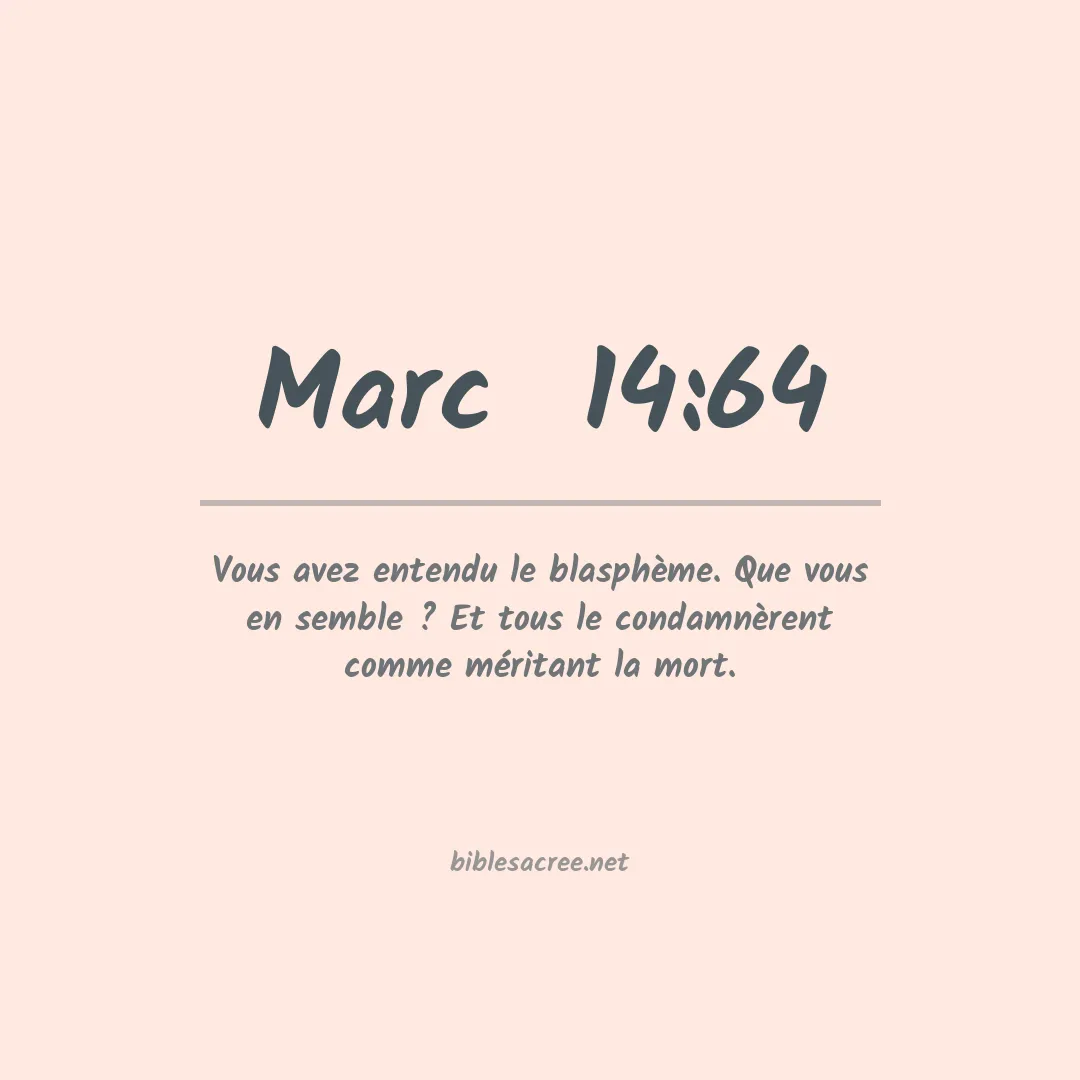 Marc  - 14:64