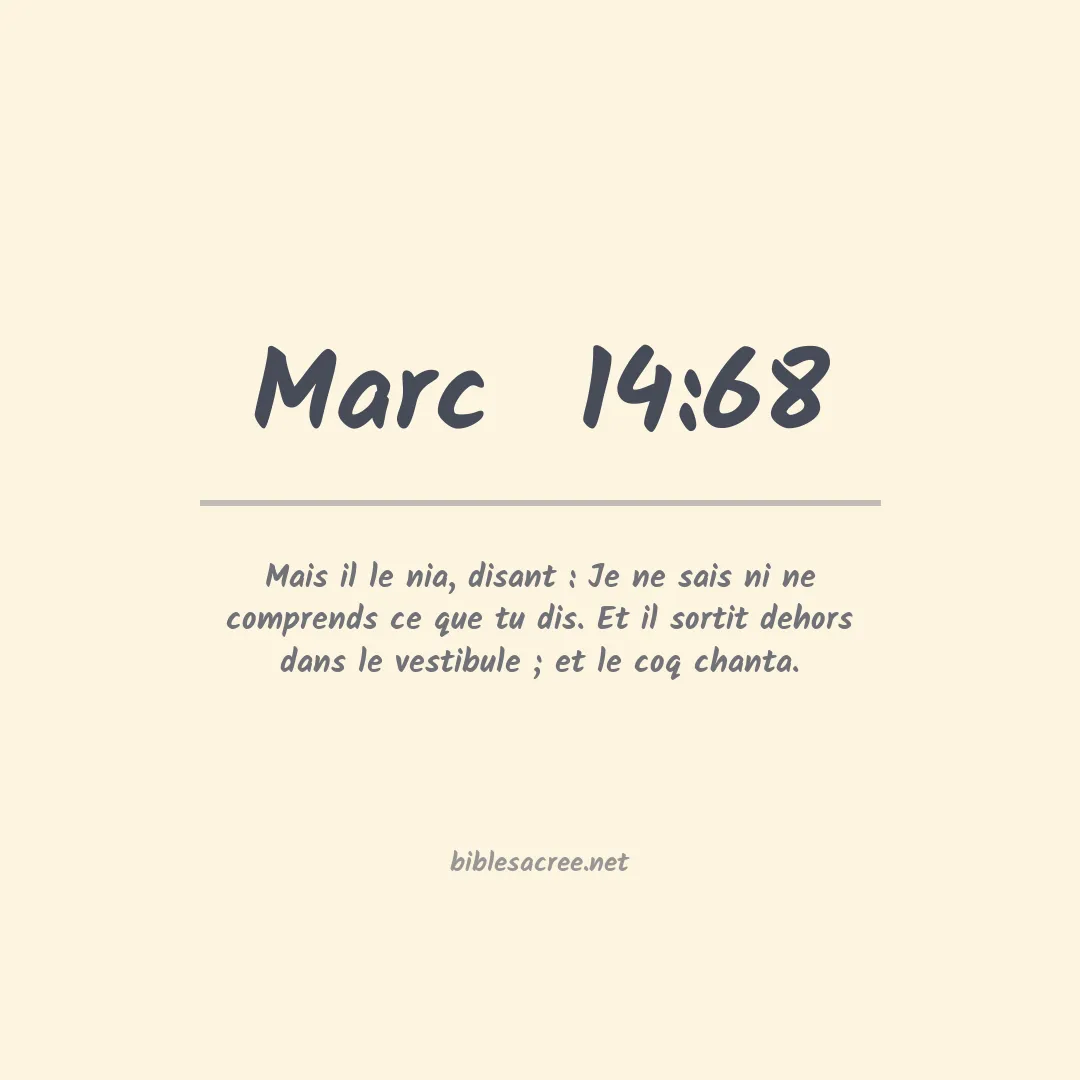 Marc  - 14:68