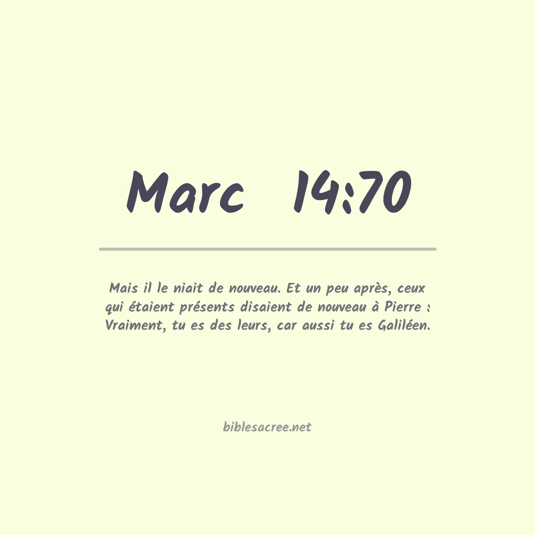 Marc  - 14:70