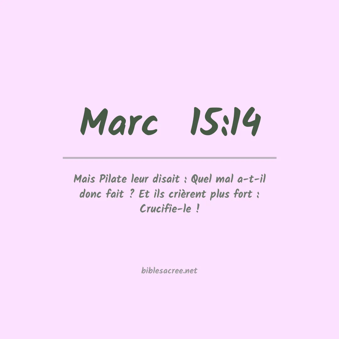 Marc  - 15:14