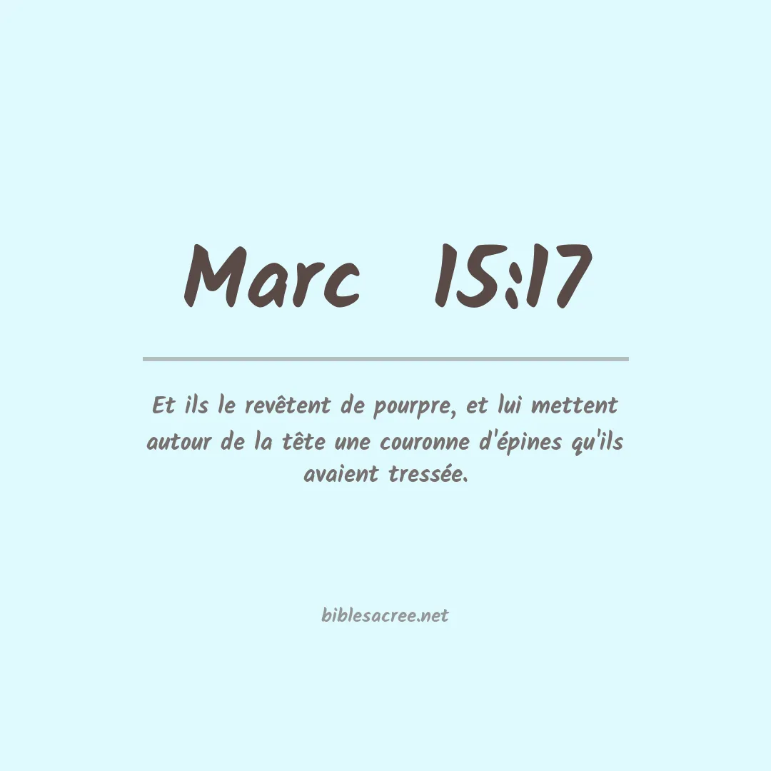Marc  - 15:17