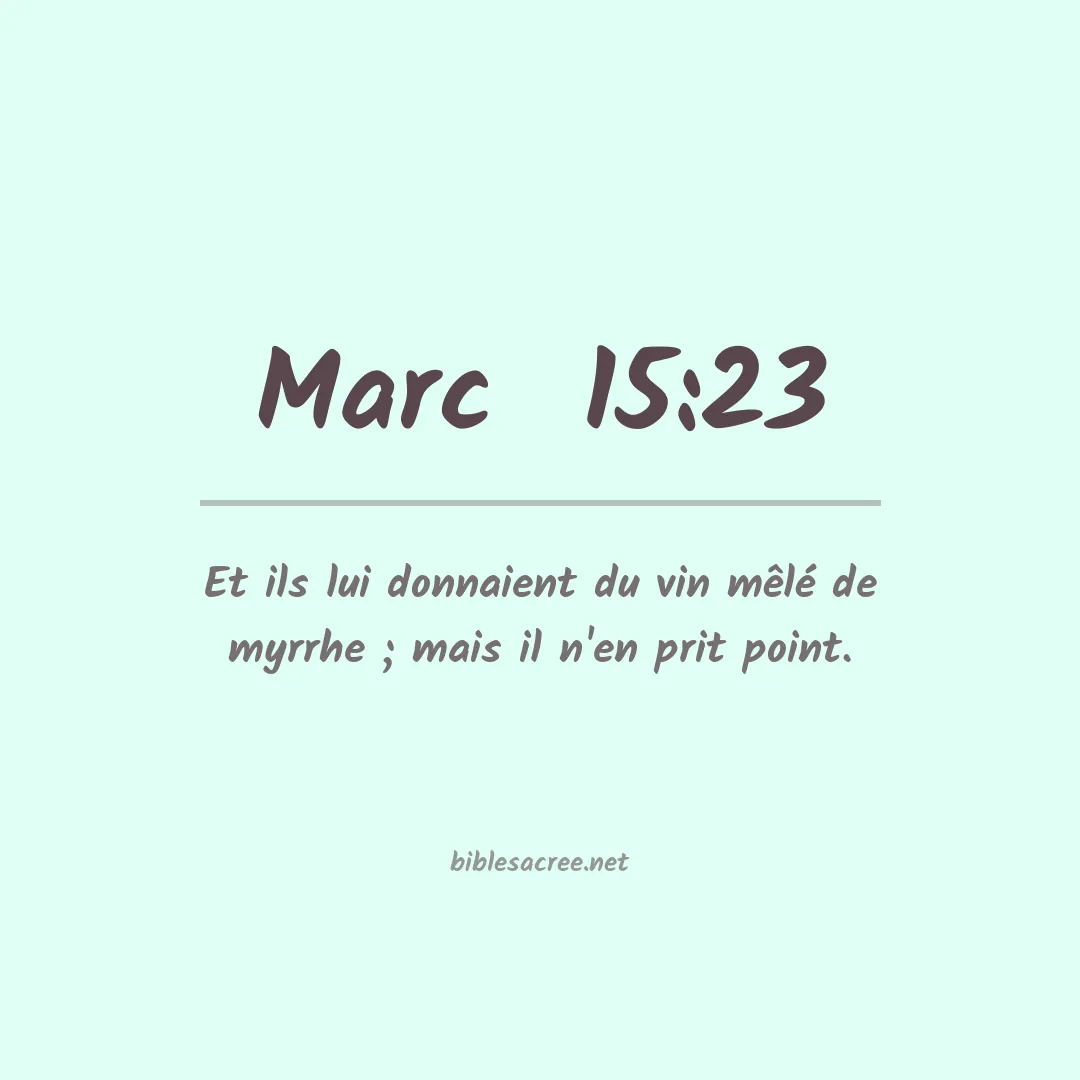Marc  - 15:23