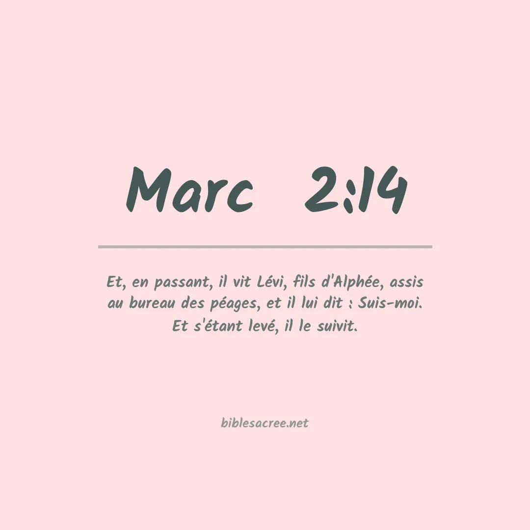 Marc  - 2:14