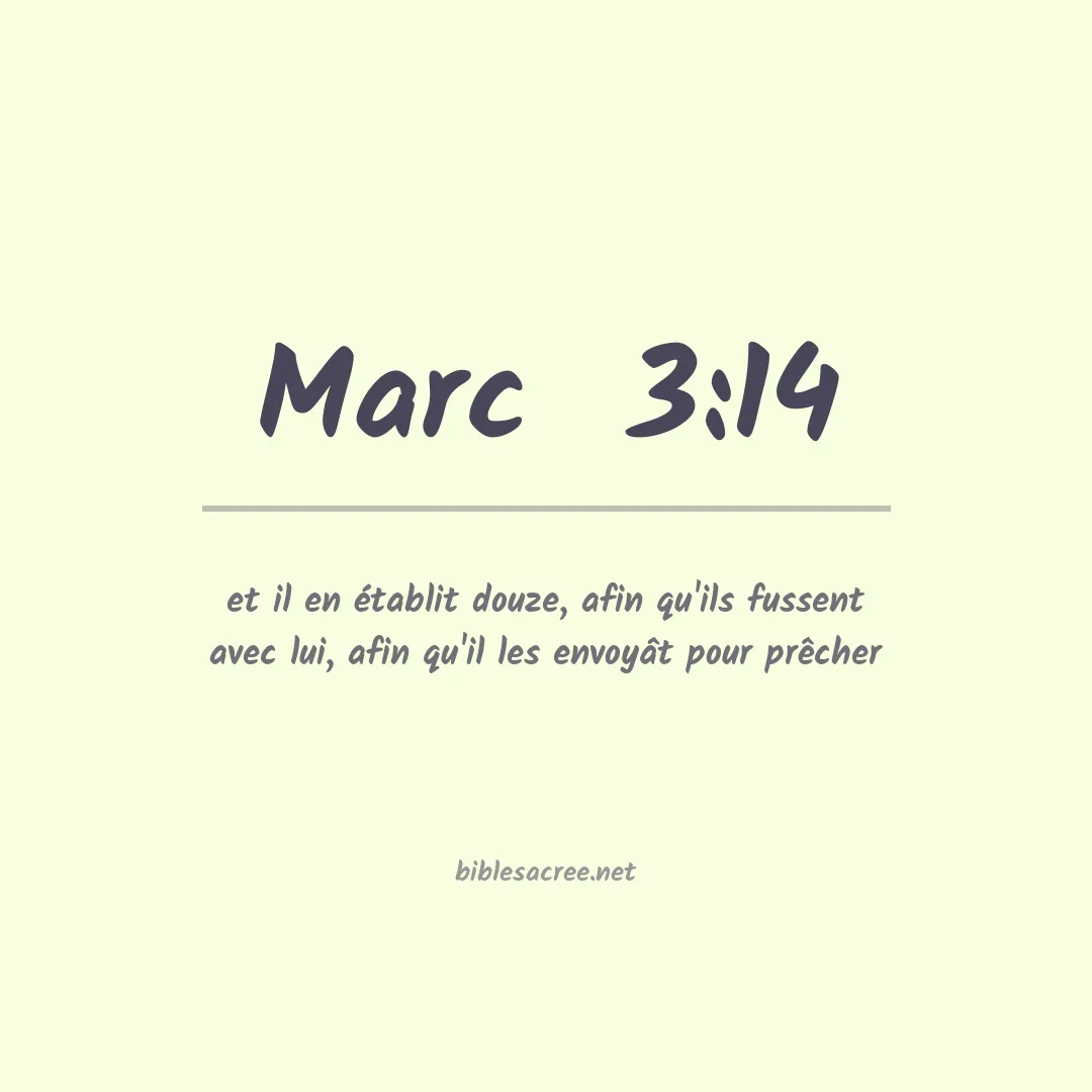 Marc  - 3:14