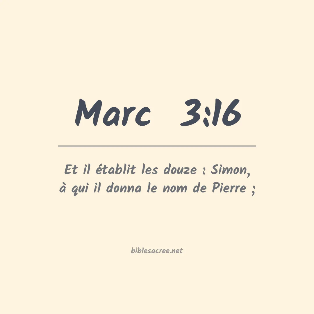 Marc  - 3:16