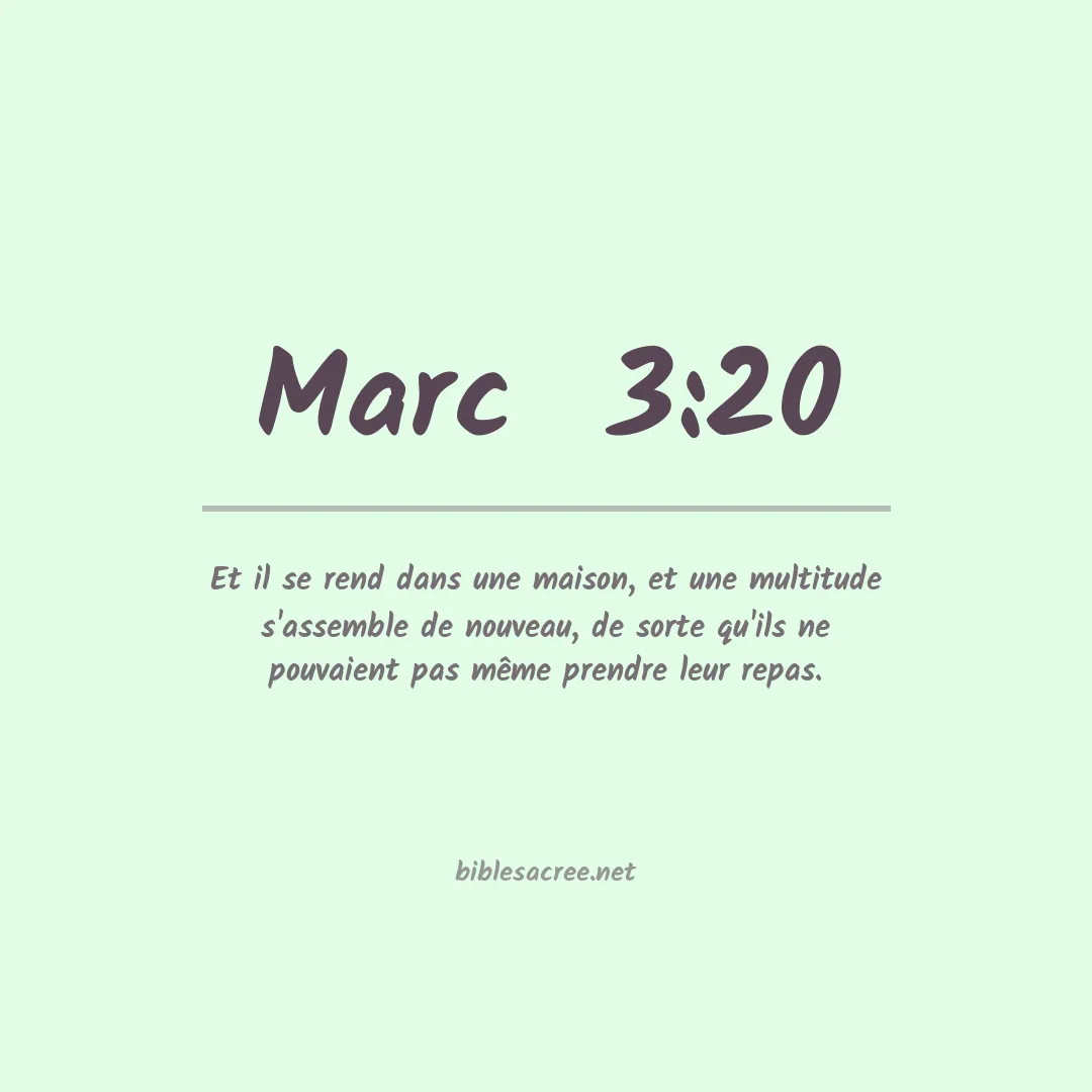 Marc  - 3:20