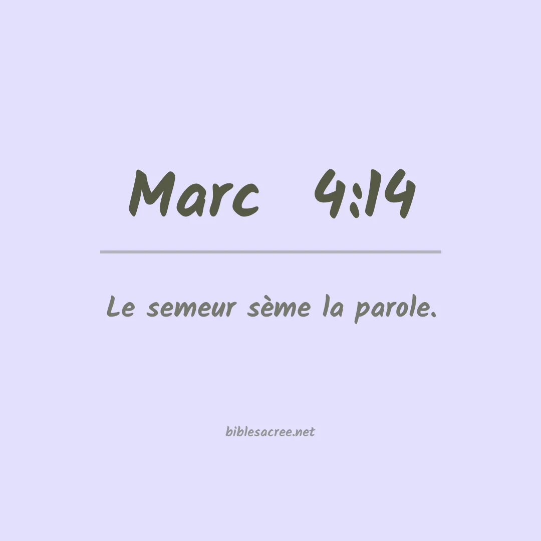 Marc  - 4:14