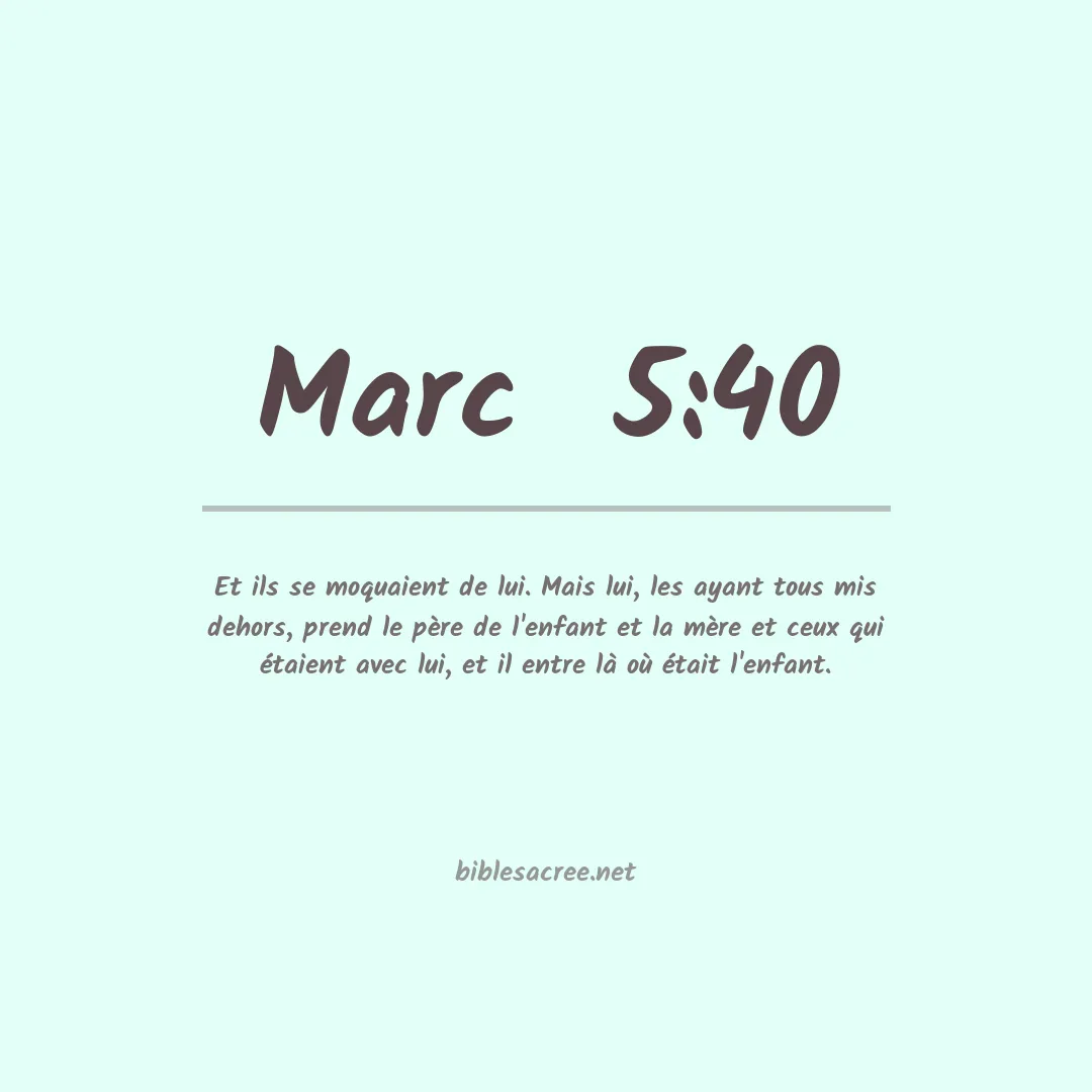 Marc  - 5:40