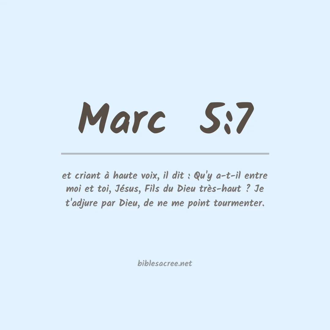 Marc  - 5:7