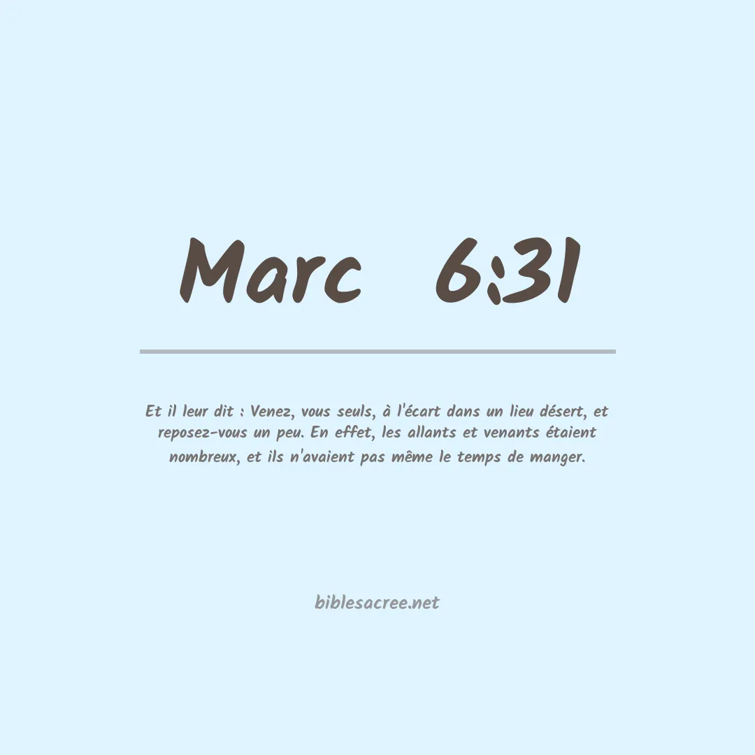 Marc  - 6:31