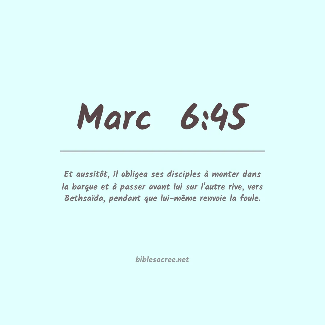 Marc  - 6:45