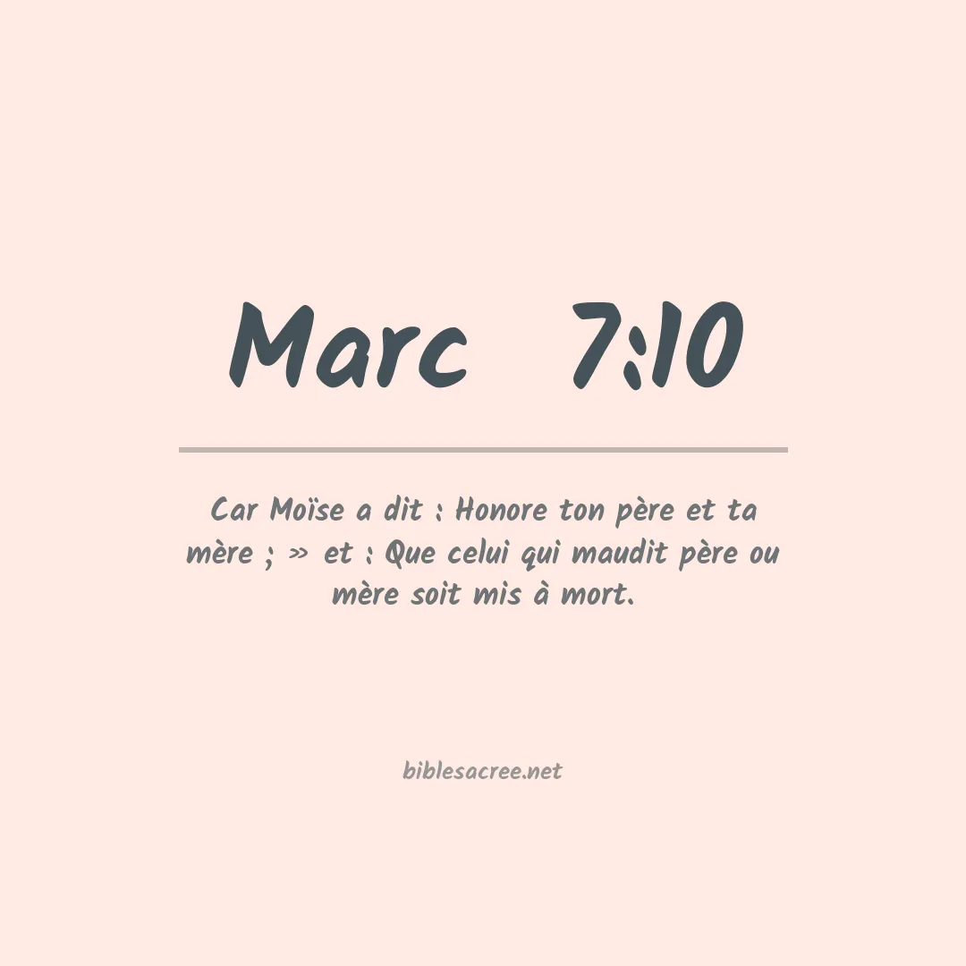 Marc  - 7:10