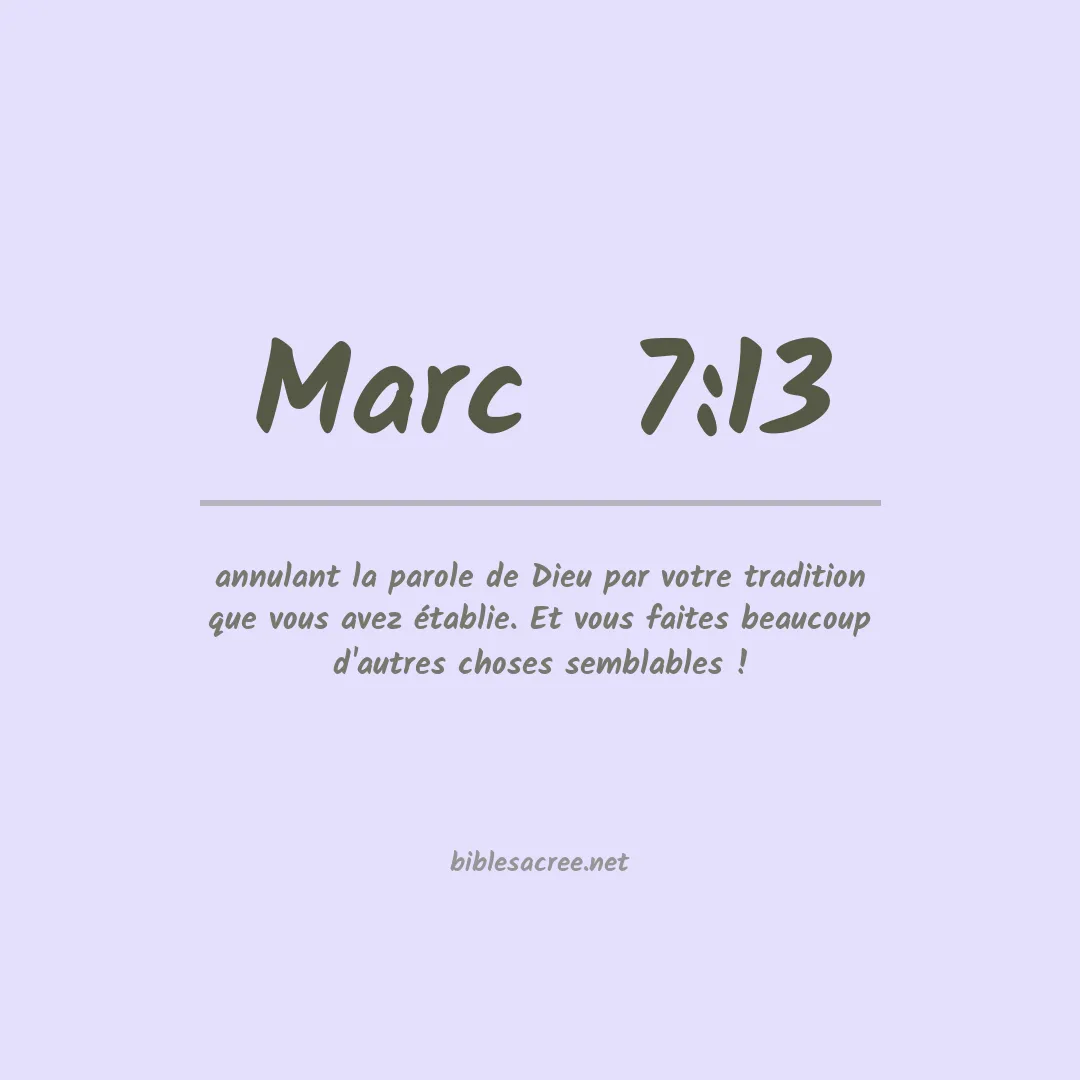 Marc  - 7:13