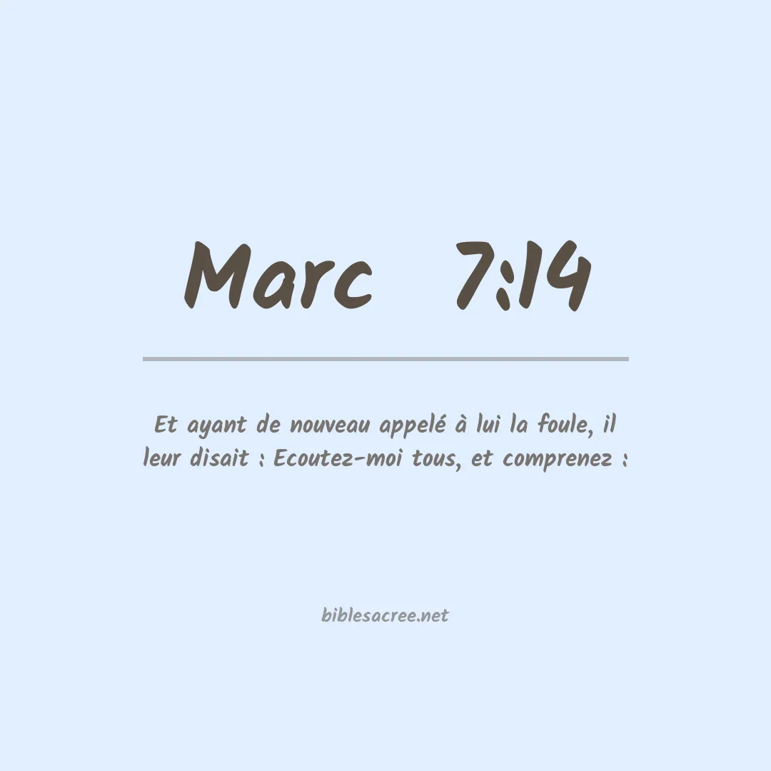 Marc  - 7:14