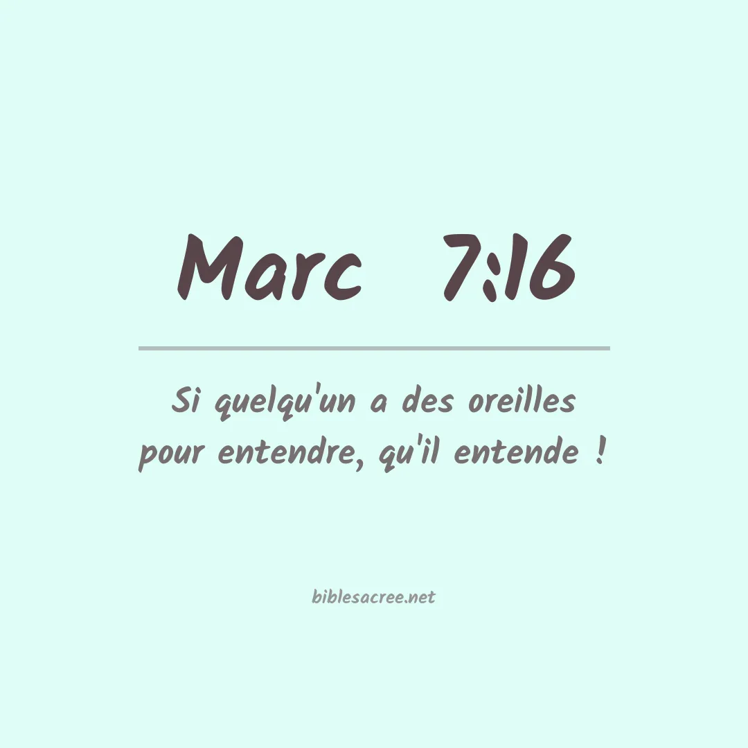 Marc  - 7:16