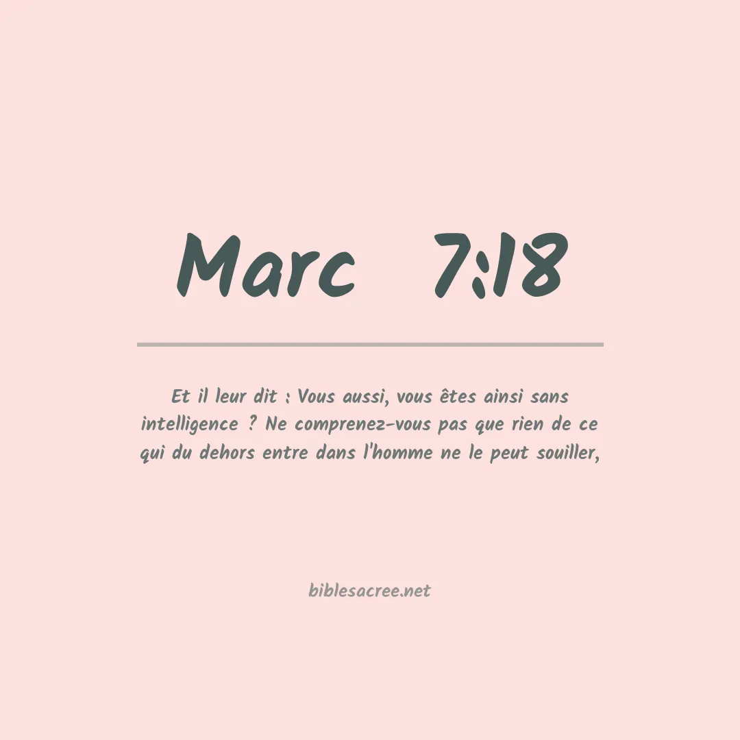 Marc  - 7:18
