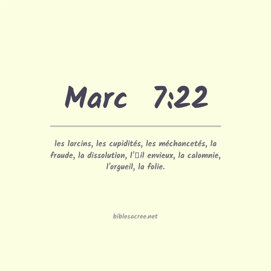 Marc  - 7:22