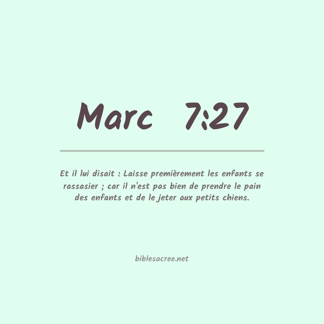 Marc  - 7:27