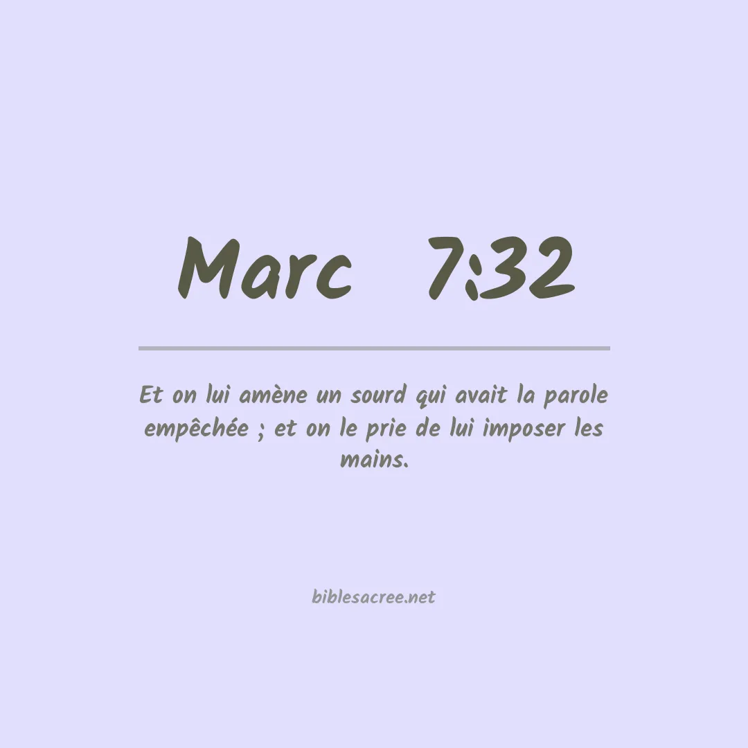 Marc  - 7:32
