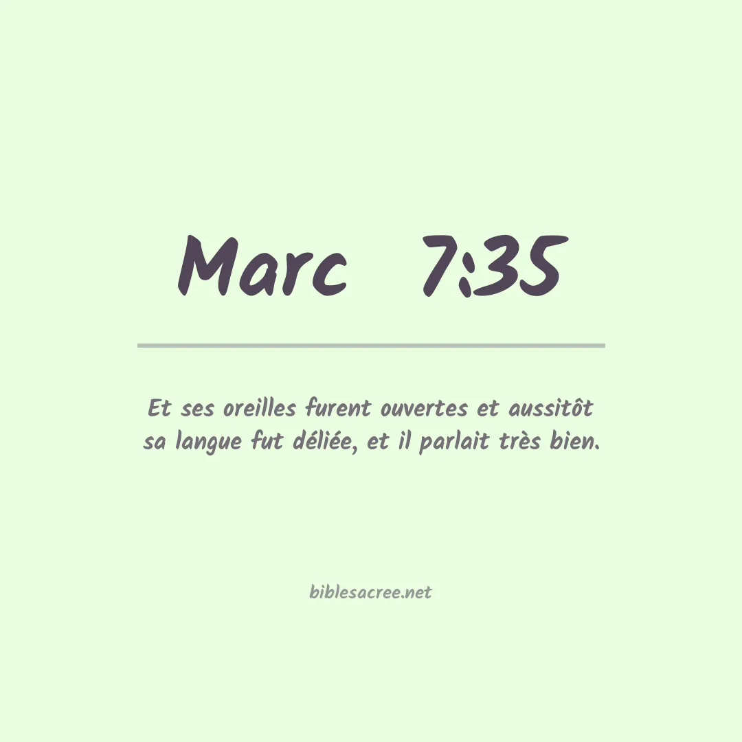 Marc  - 7:35