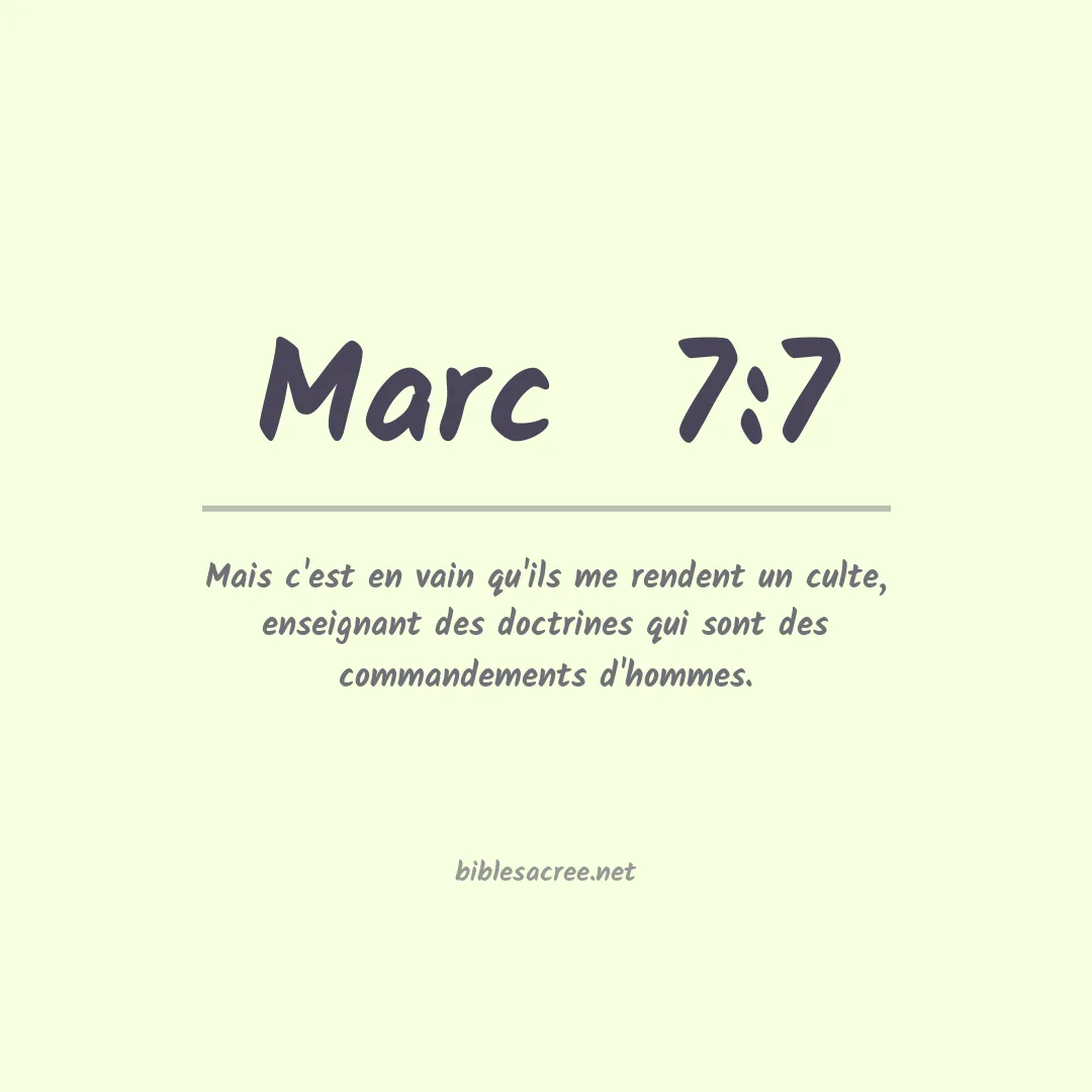 Marc  - 7:7