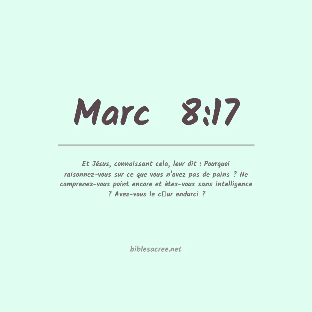 Marc  - 8:17