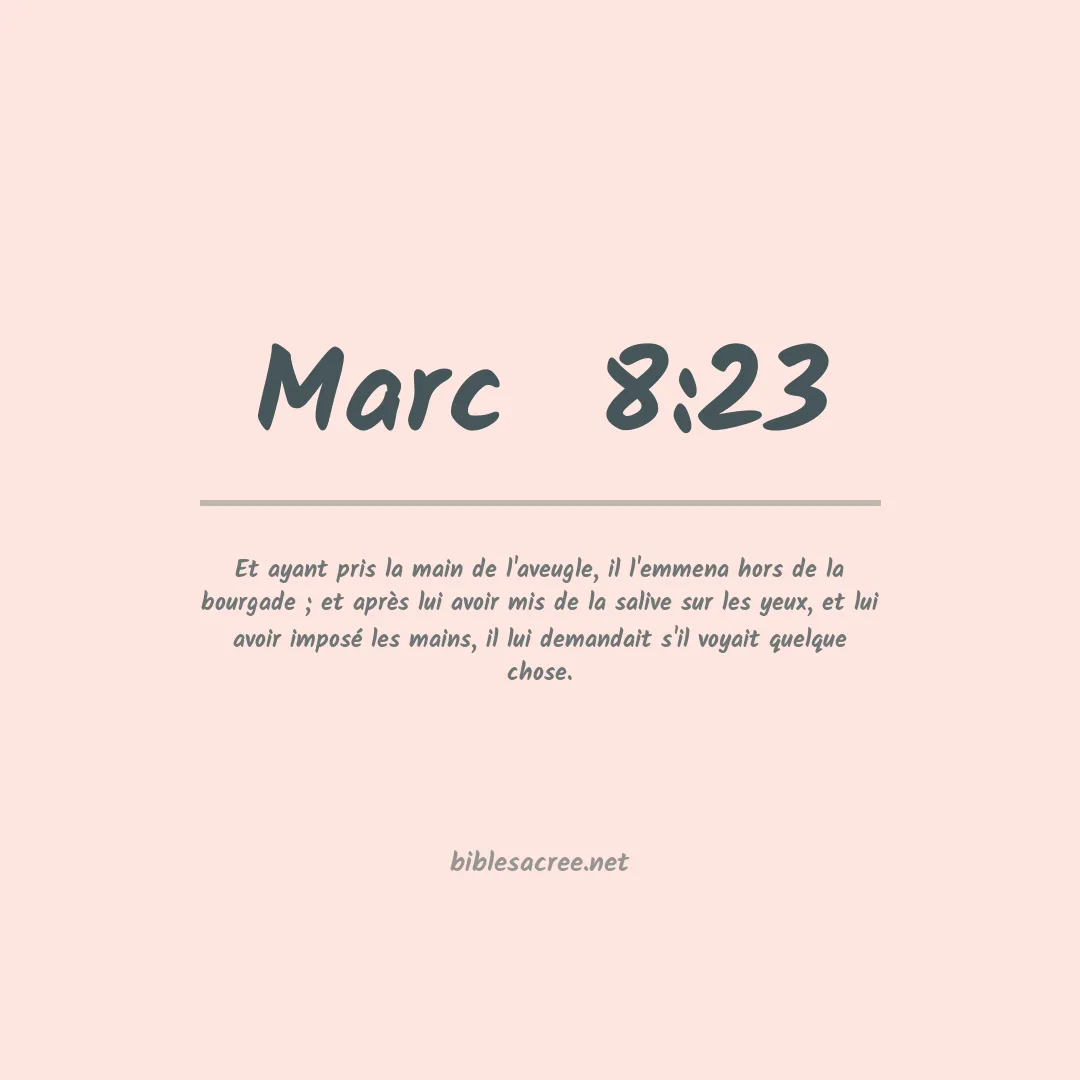Marc  - 8:23
