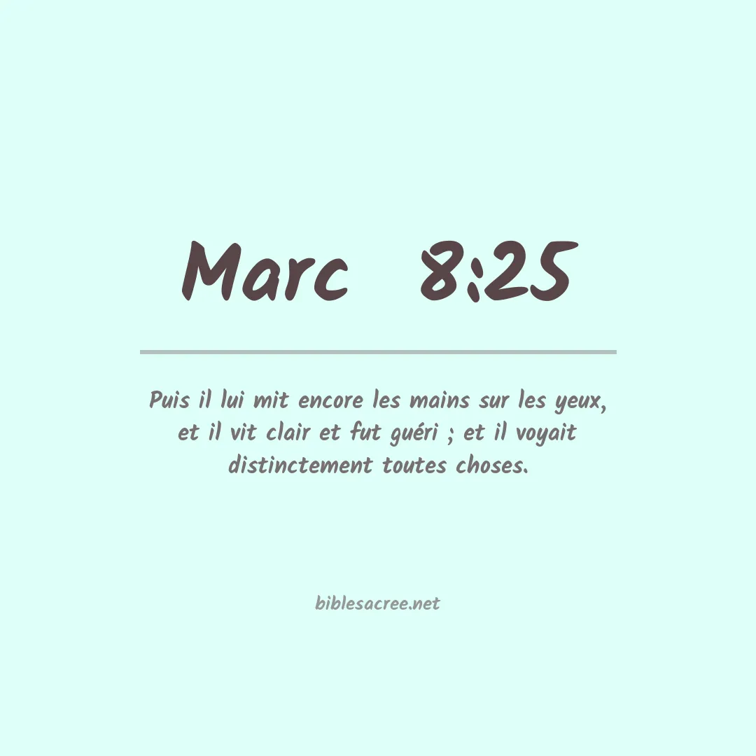 Marc  - 8:25